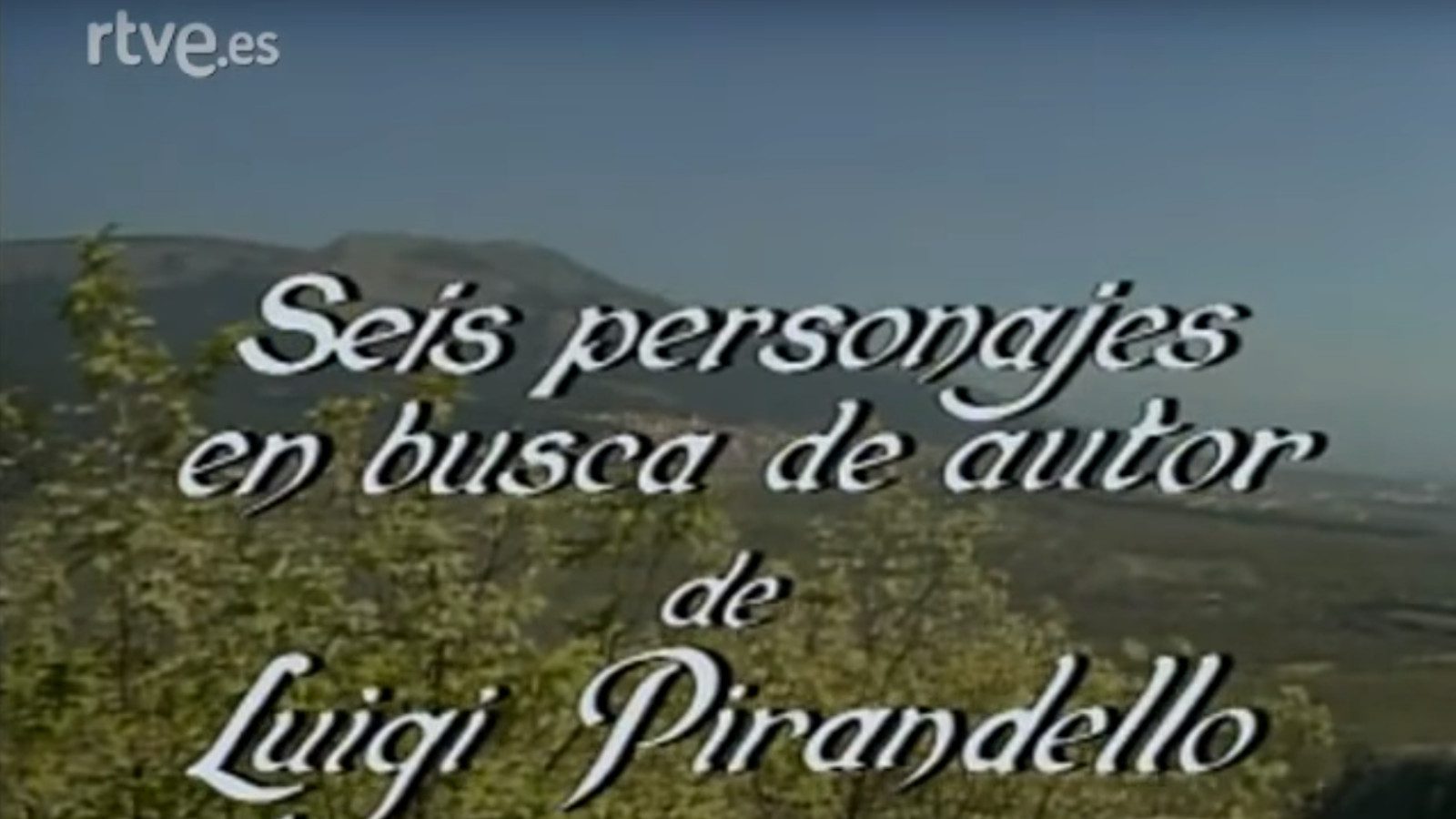 Seis personajes en busca de autor